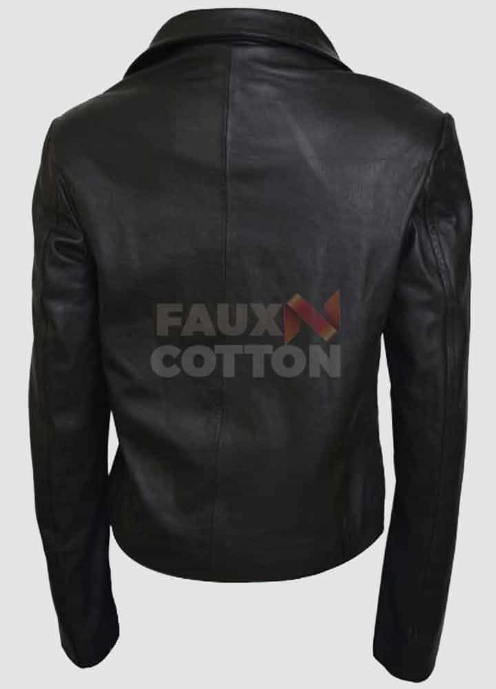 Defiance Julie Benz Black Leather Jacket